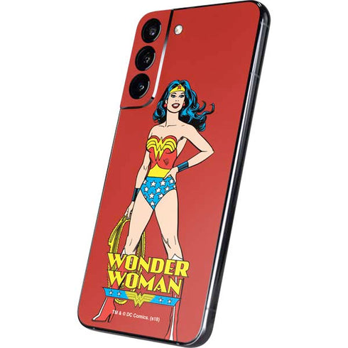 DC Comics Wonder Woman Classic Art Pose Galaxy S22 Plus Skin